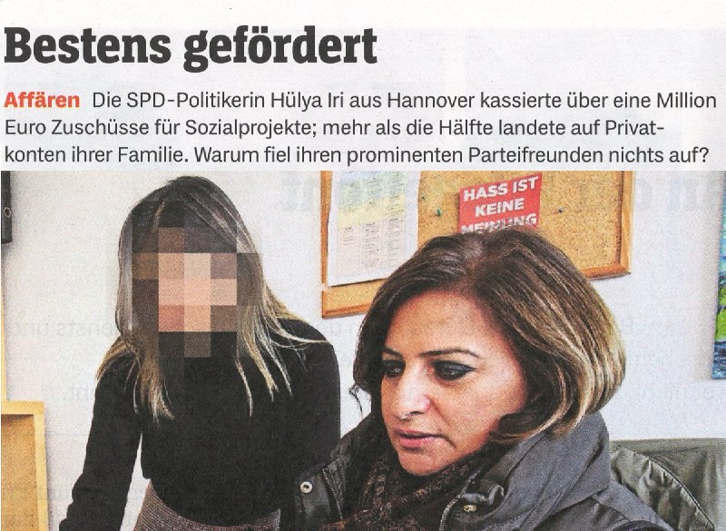 Ganz schlimm ist allerdings, dass in Sachsen-Anhalt Familienmitglieder von