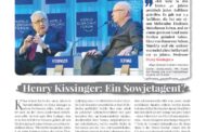 Kissinger ist tot - Ein Anlass, um sein Lebenswerk