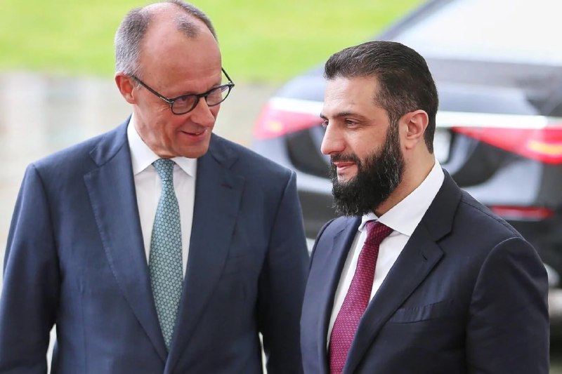 „80 Prozent“: Syrien-Präsident widerspricht Merzð¥Der syrische Präsident Ahmed al‑Sharaa