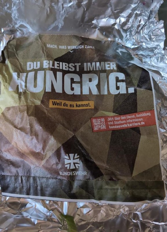 Bundeswehr wirbt auf Dönertüten und Pizzakartonsð¤¡Nutzern sozialer Netzwerke in