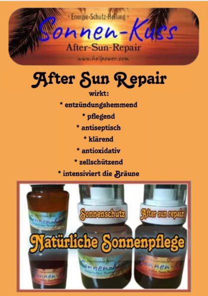 Sonnen-Kuss – After Sun RepairHeilPower Sonnen-Kuss After Sun Repair