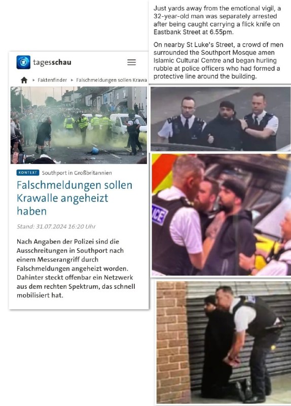 Laut dem ARD-Faktenerfinder sind Falschmeldungen für die Ausschreitungen in