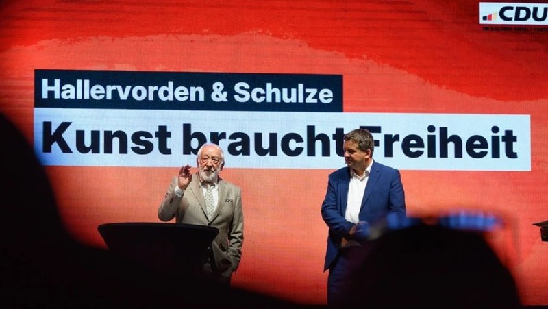 Witzfigur Hallervorden will AfD-Sieg in Sachsen-Anhalt verhindernDer 90-jährige Berliner