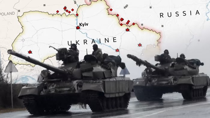Der Vormarsch der russischen Armee setzt die ukrainischen Streitkräfte