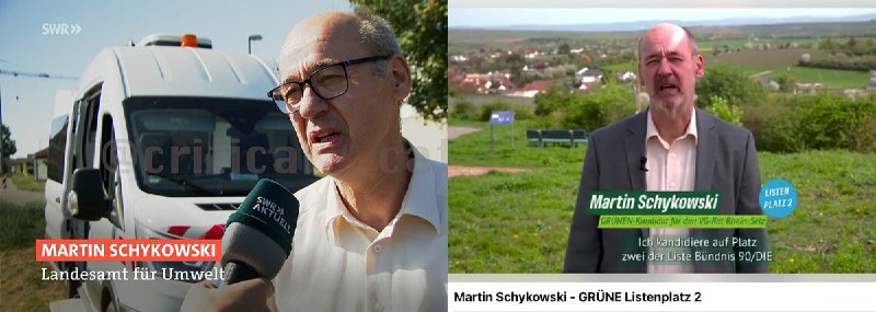 Im SWR warnt ein Experte vor niedrigen Wasserständen. Dass