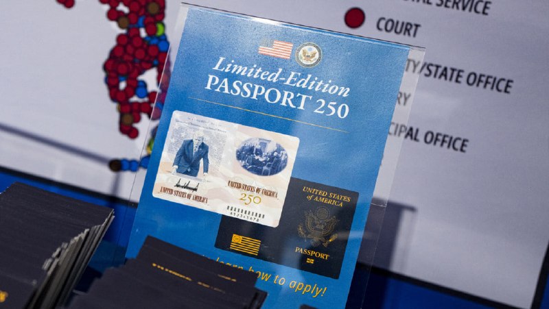 250 Jahre USA: Trump erhält Platz auf neuem GedenkpassDas