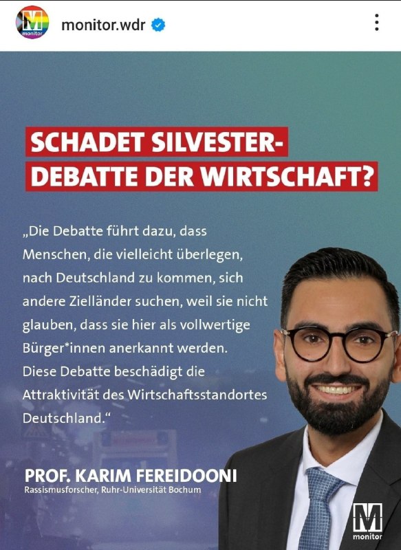 Was will dieser Typ denn? In der BRD wird