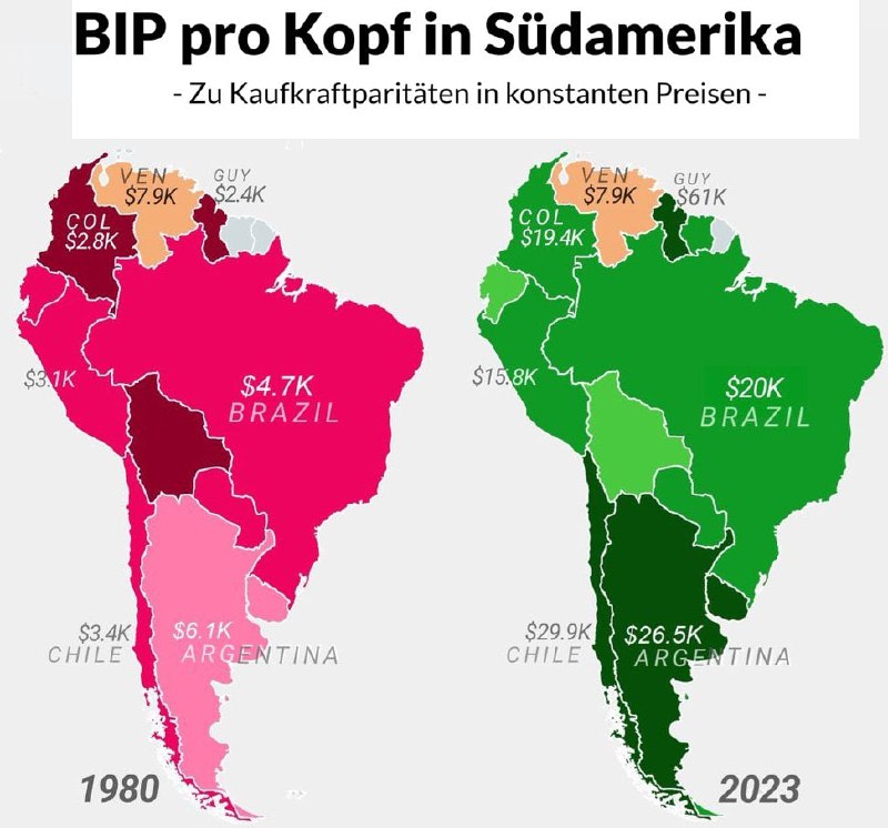 1980 war Venezuela das reichste Land Südamerikas. Nach 40