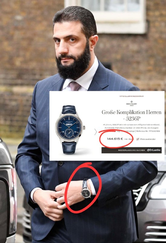 Schon gewusst? Der syrische Islamist Al-Scharaa präsentierte sich beim