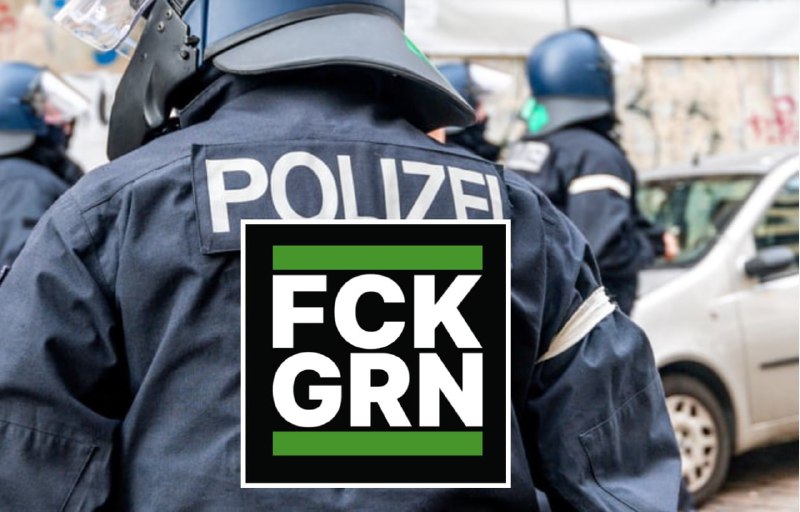 FCKAFD ist ok? Polizist wegen FCKGRN-Aufkleber angezeigtð¤¡Alexander Wezel, der