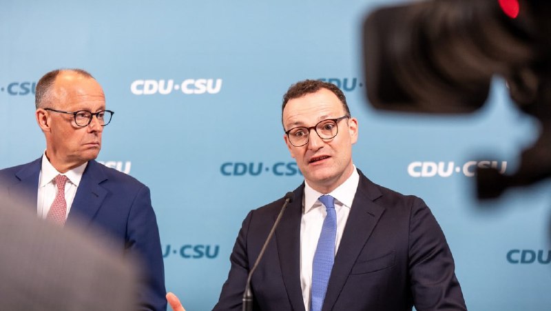 Die gemeinsame Fraktion der CDU und CSU im Deutschen