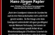Der ehemalige Präsident des Bundesverfassungsgerichts, Hans-Jürgen Papier, hat es