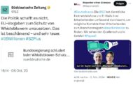 Der Betriebsrat hatte den von der SZ-Geschäftsführung (Dr. Karl