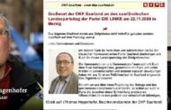 Der im Saarländischen Rundfunk interviewte Aktivist ist bei der