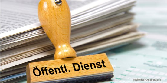 Öffentlicher Dienst in zehn Jahren mehr als 20 Prozent