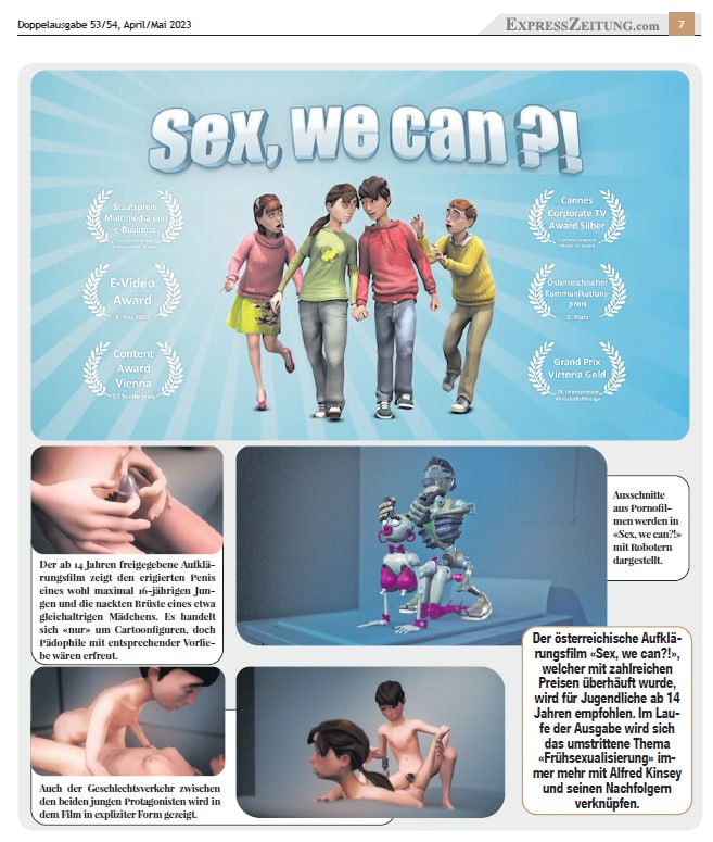 Jugendsex-Aufklärungsfilm mit Preisen überhäuftDer österreichische Aufklärungsfilm «Sex, we can?!»,