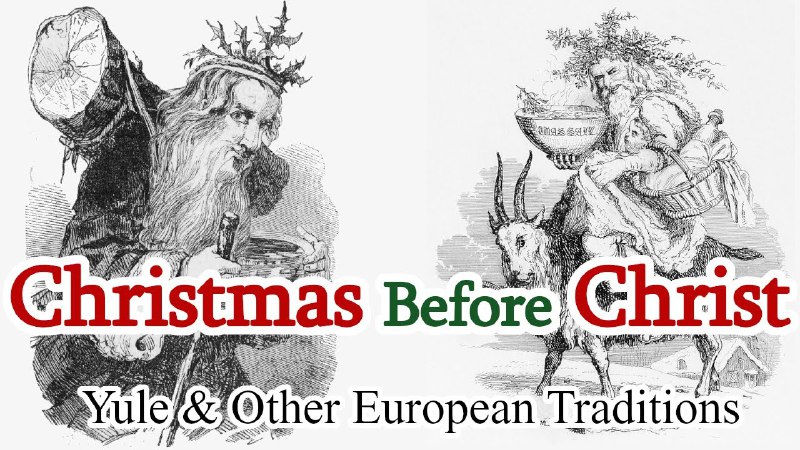 Vorchristliche Weihnachtstraditionen Woher kommen unsere Weihnachtstraditionen? Was hat man