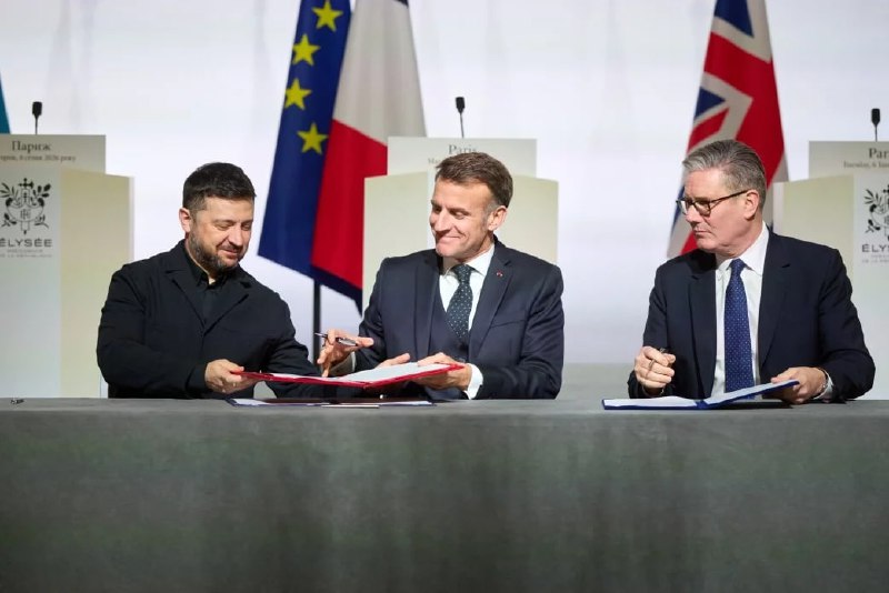 Frankreich und Großbritannien planen Militärstützpunkte in UkraineDie Regierungen in