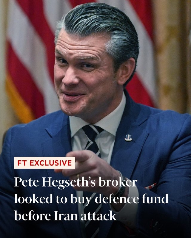 Schon gewusst? Der Broker von US-Kriegsminister Pete Hegseth kaufte