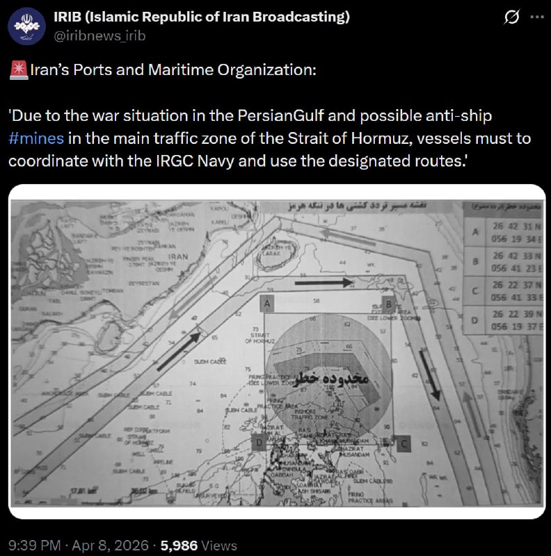 Teheran: Schiffsdurchfahrt in der Straße von Hormus nur nach