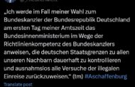 Hat schon jemand was von der Schließung der deutschen