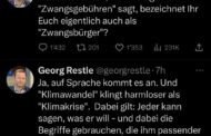 Ja, diese beiden Tweets hat Georg Restle tatsächlich direkt