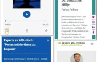 Der als vergleichsweise harmlos vorgestellte AfD-Experte des NDR war