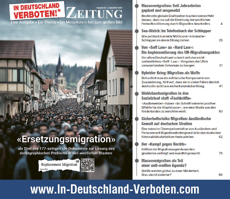 «Ersetzungsmigration» - Werden wir aus dem eigenen Land verdrängt?In
