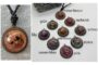 Kupfer-Orgonit-Anhänger (Rand Blätter) & verstellbare Kette‼️Ab sofort in verschiedenen