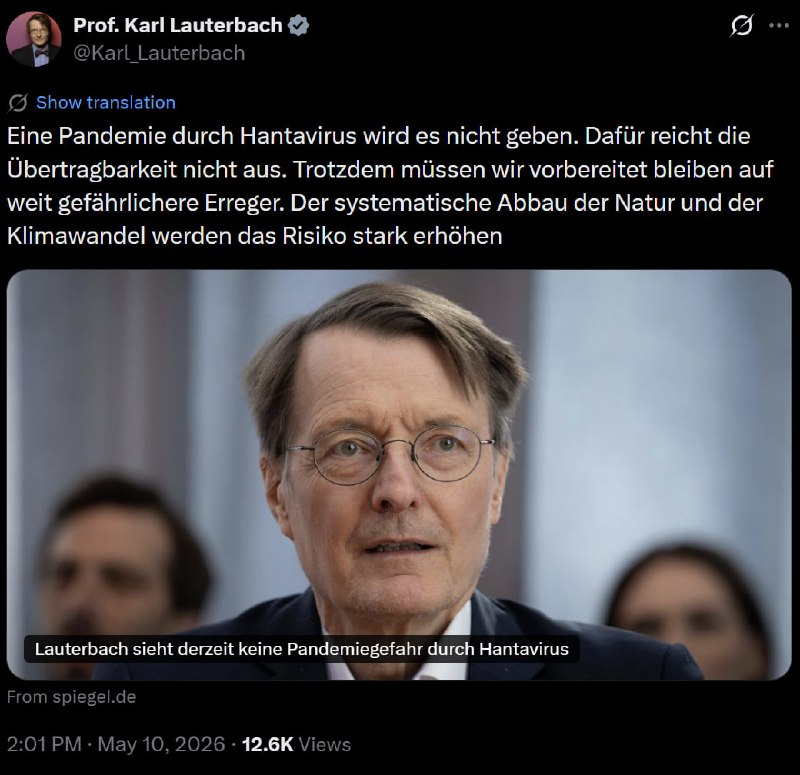 Na, sowas. Was ist denn mit Panik-Kalle los? Der