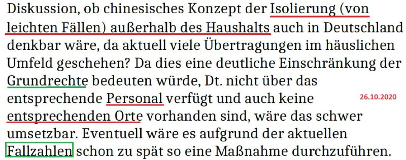 Ein weiterer Hammer aus den RKI-Protokollen: Der Krisenstab wollte