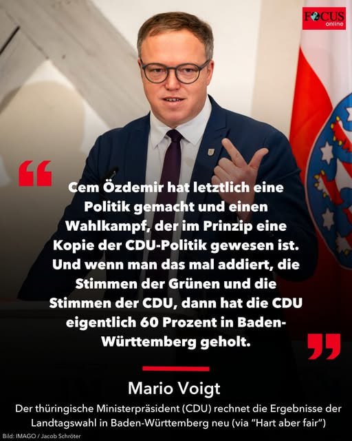 Wenn sich jemand mit Plagiaten auskennt, dann Mario Voigt,