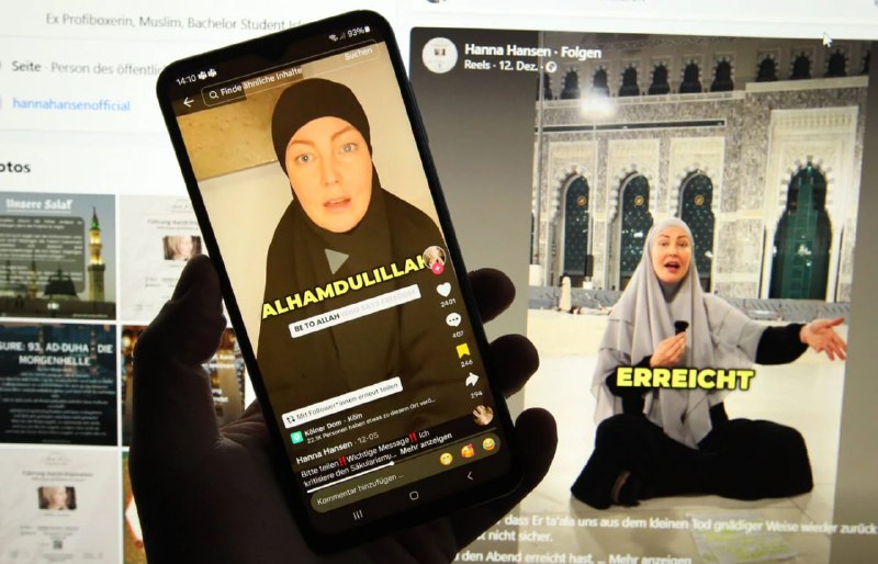Razzia bei Deutschlands gefährlichster Islam-InfluencerinDie Polizei hat die Wohnung