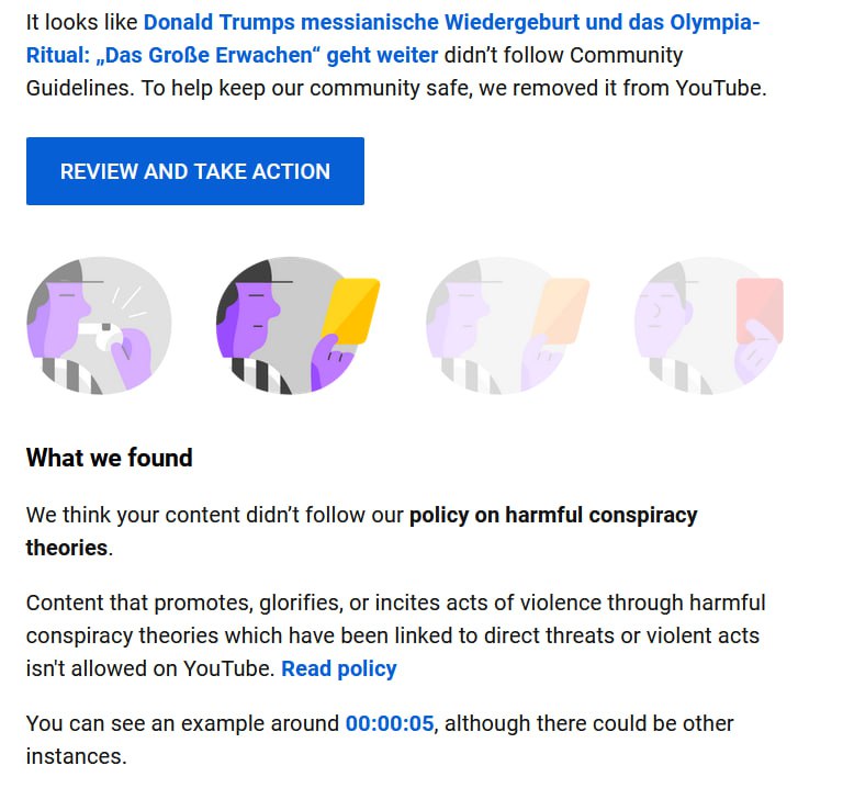 Neues Video!! Auf YouTube sofort gelöscht!! Donald Trumps messianische