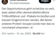 Als Linksextremisten in Lützerath Molotowcocktails, Pflastersteine und Kot auf