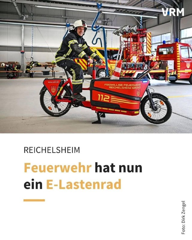Kein Witz: Die Feuerwehr in Reichelsheim (Hessen) ist neuerdings
