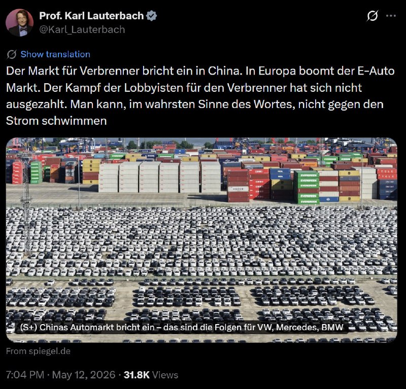 In China herrscht eine Planwirtschaft und der Staat gibt