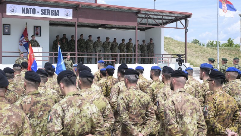 Serbien führt seine ersten Militärübungen mit der NATO durchð¥Die