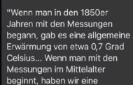 ⬆️ ..eine wichtige Rückfrage vom Geologen Ian Plimer, die