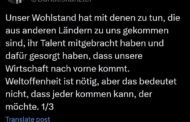 Die Hälfte der bundesdeutschen Staatsverschuldung ist auf Zuwanderung zurückzuführen,