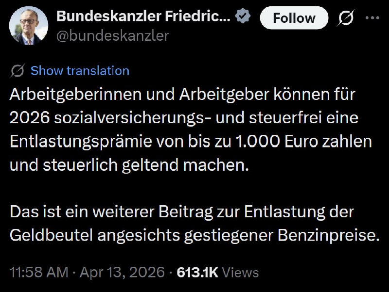 Gute Nachricht für alle Unternehmer, die unter explodierenden Sprit-