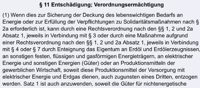 BRD-Regime plant Energie-Enteigungenð¥Es klingt wie eine Verschwörungstheorie, doch neben