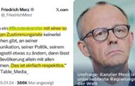 Friedrich Merz klebt so fest an seinem Stuhl, dass