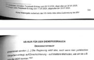 Der Verfassungsschutz hält in seiner Sammlung von Äußerungen als