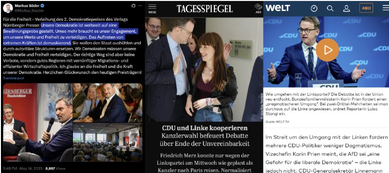 Markus Söder will die Demokratie schützen und warnt vor