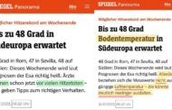 Diese unqualifizierte Panikmache vom Spiegel ist wirklich unerträglich. Die