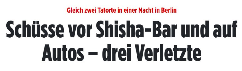 ð©ðª Schießereien und Explosionen Im besten Deutschland aller Zeiten