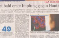 Obwohl Modernas neue modRNA gegen Hautkrebs nicht vorbeugend verabreicht