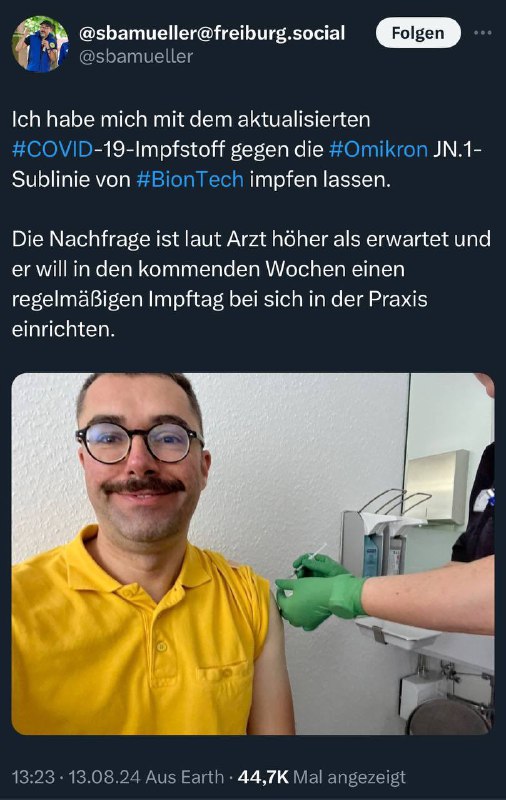 Endlich gibt es neuen Stoff. Sicher und wirksam und