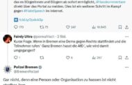 Die Polizei Bremen ist stolz darauf, ein Denunziationsportal eingerichtet